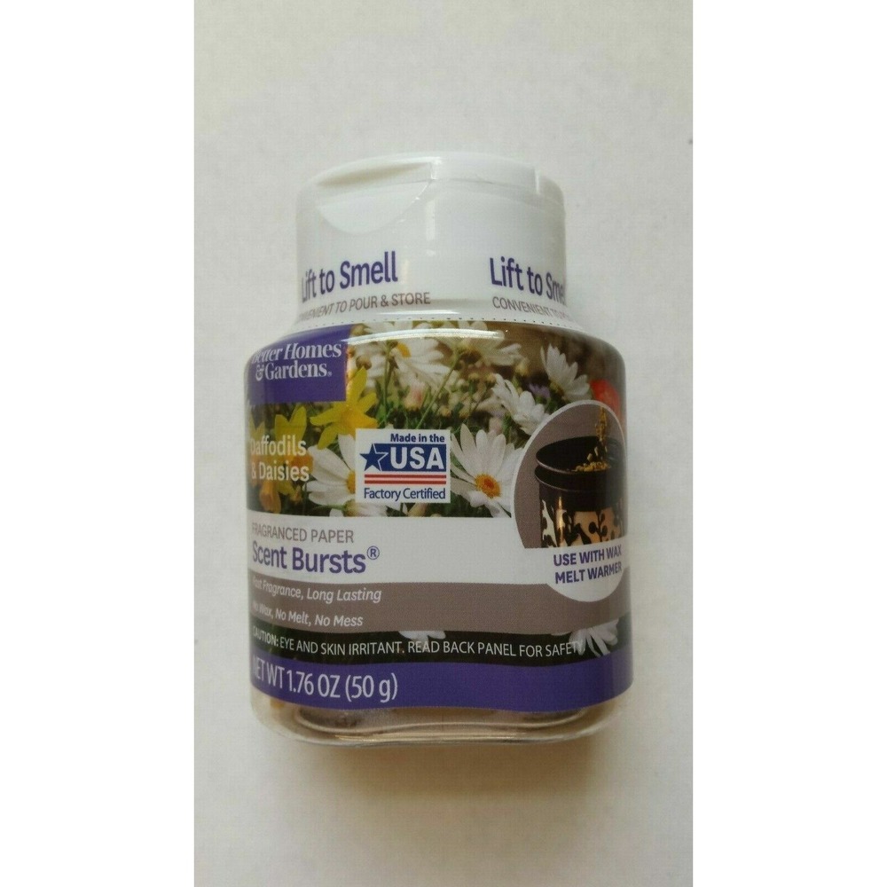 NEW Better Homes & Gardens‎ Scent Bursts Daffodils & Daises Wax Melt Oil/Warmers